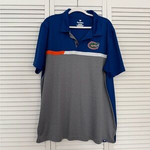 Fanatics Florida Gators Polo Color Block Men’s UF Polo Shirt SEC Game Day XXL